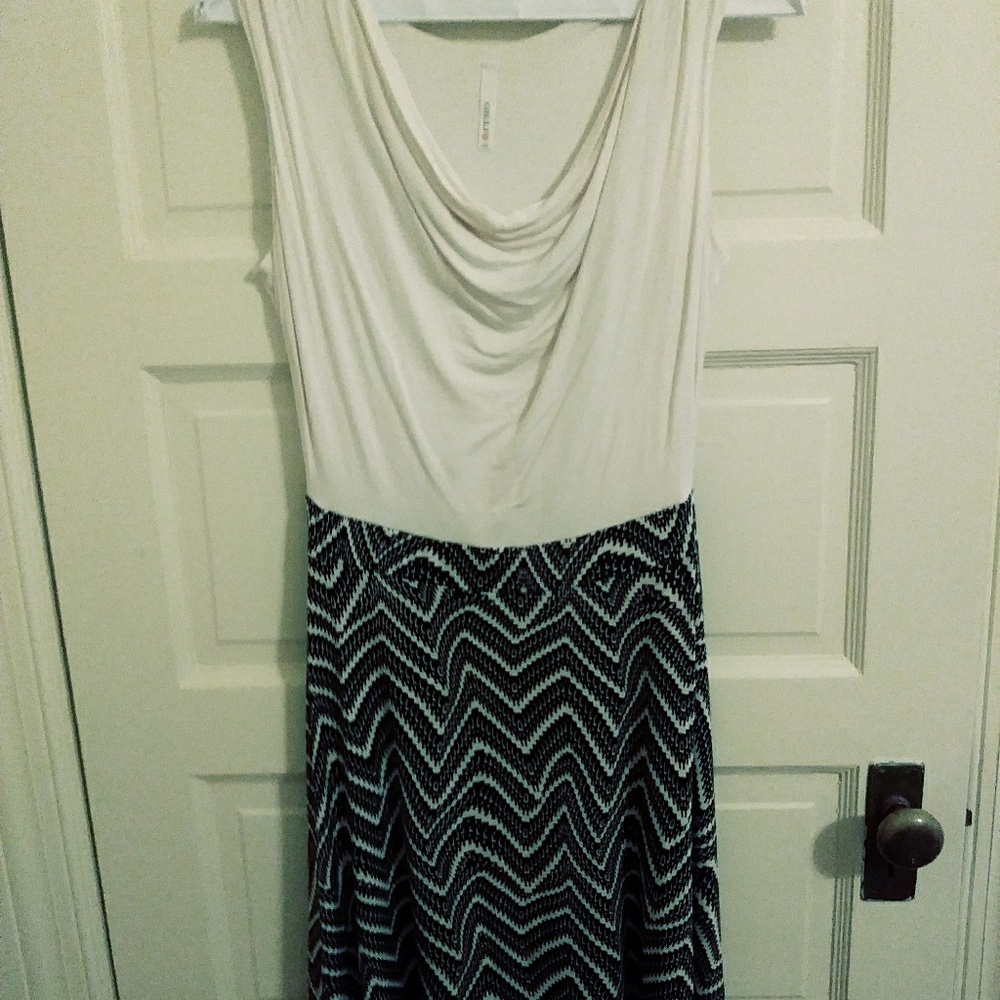 Silky light dress